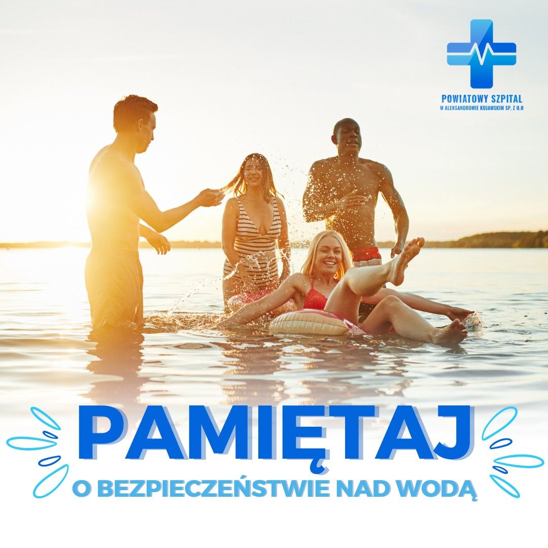 Pamiętaj o bezpieczeństwie nad wodą