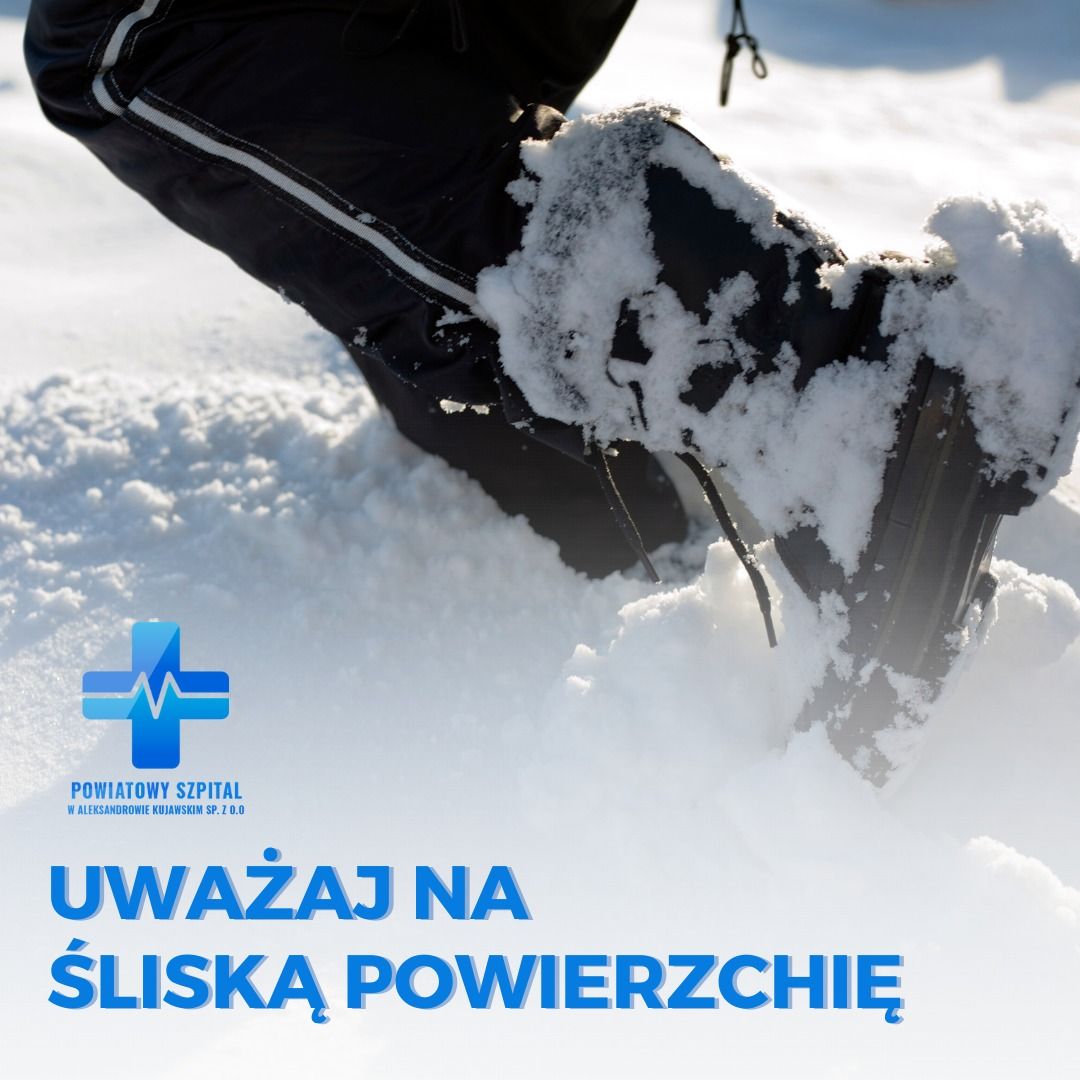 Uważaj na śliską powierzchnię